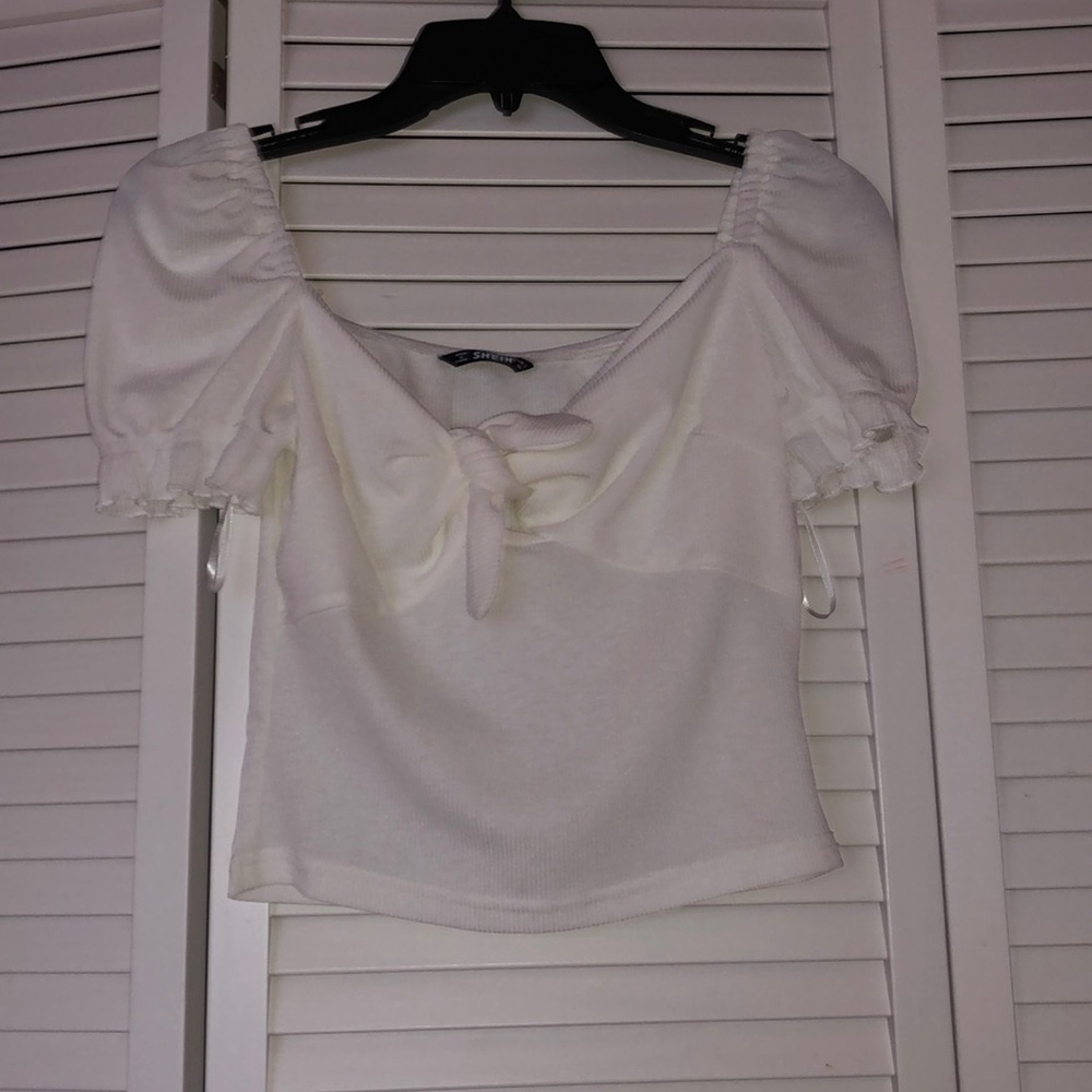 SHEIN milkmaid top